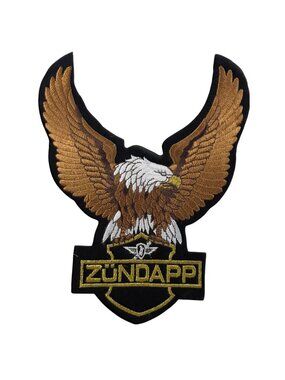 Zündapp Eagle Patch Embroidered Iron-On Sew-On Badge For Jackets & Vests